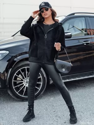 Dámska bunda DSTREET KATHERINE ČIERNA