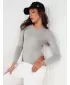 Ženské body DSTREET OTRIA RY2492 SVETLO ŠEDÁ