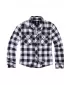 Detská košeľa BRANDIT BD6016 WHITE/BLACK