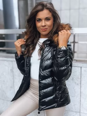 Dámska bunda dstreet mirial ty3769 čierna