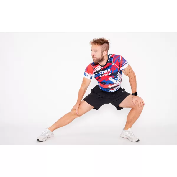  Pánske funkčné kompresné tričko s krátkym rukávom premium ALTISPORT VOJ/ALM036TR04 SLOVAK 