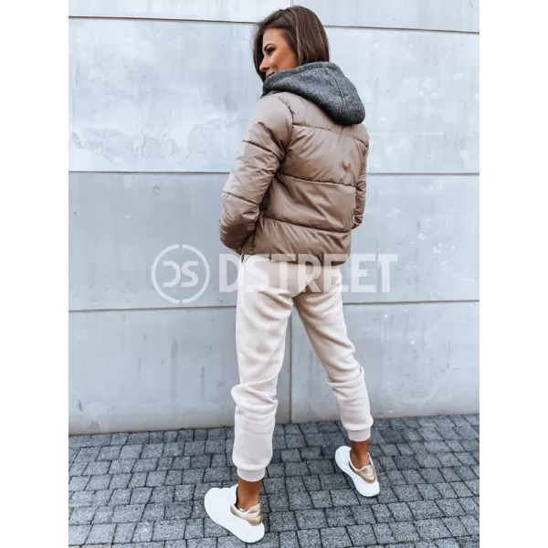  Dámska bunda DSTREET KHALEESI ty3878 KARAMEL 