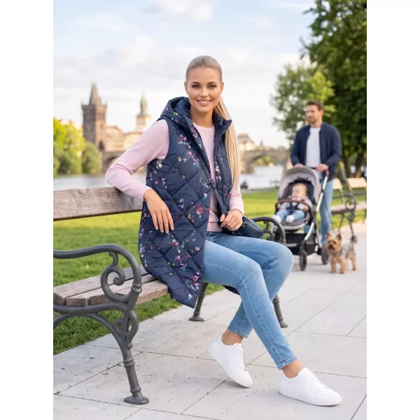  Dámska vesta ALTISPORT DANIELA TMAVO modrá 