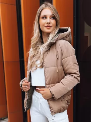 Dámska bunda dstreet Victoria Snug Ty3697 zlato