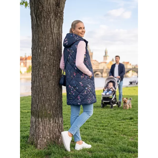  Dámska vesta ALTISPORT DANIELA TMAVO modrá 