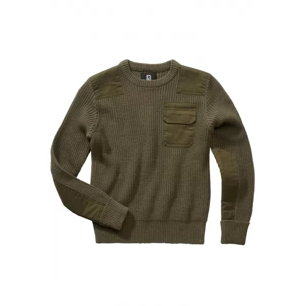  Detský sveter Brandit BW BD6019 Olive 