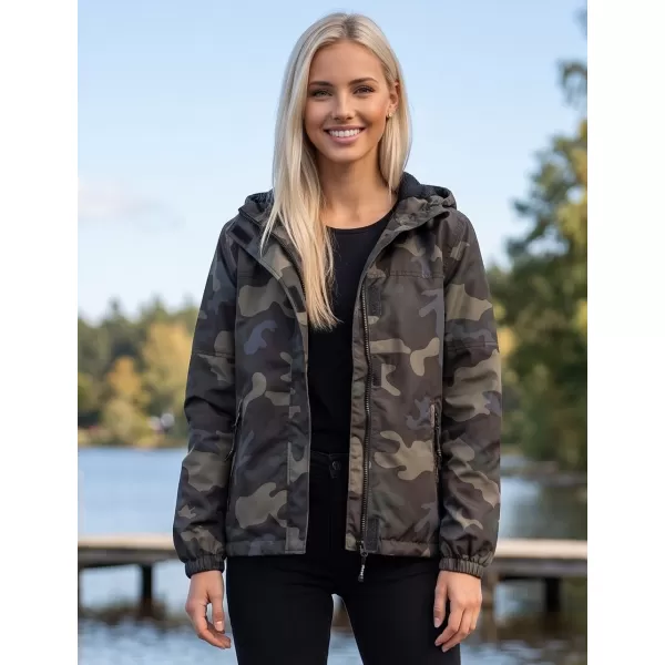  Dámska bunda BRANDIT BD33114 DARKCAMO 