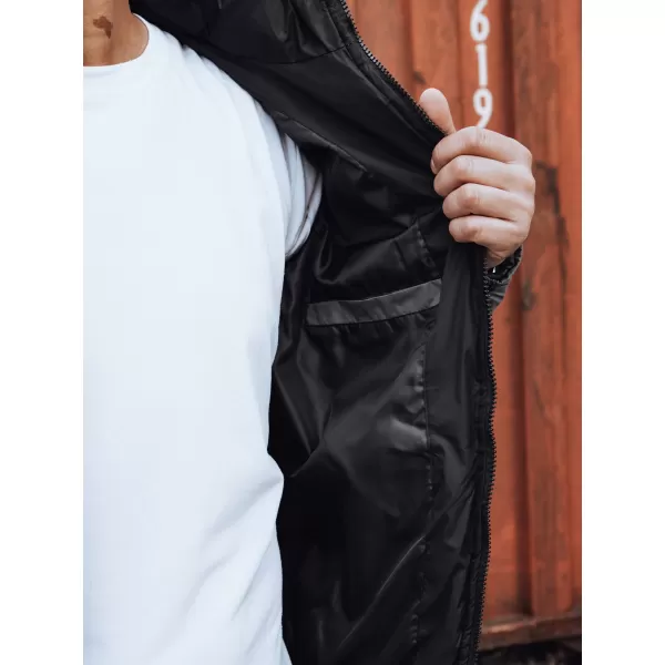  Pánska bunda DSTREET tx4844 TMAVO ŠEDÁ 