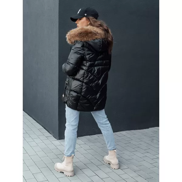  Dámska bunda DSTREET WINTERCHIC ČIERNA 