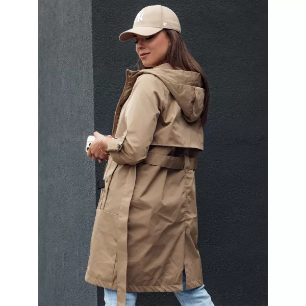  Dámska bunda dsstreet moderne ty4389 béžová 