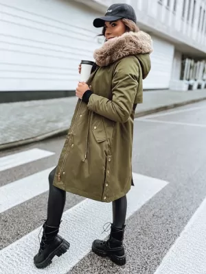 Dámska parka DSTREET NADER ZELENÁ