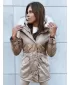 Dámska zimná bunda DSTREET VIXEN TY3873 BÉŽOVÁ