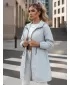 Dámsky kabát DSTREET WOLINA TY4153 SVETLO MODRÁ