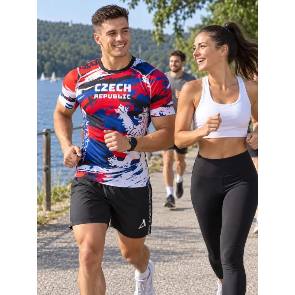  Pánske funkčné kompresné tričko s krátkym rukávom premium ALTISPORT VOJ/ALM036TR04 SLOVAK 