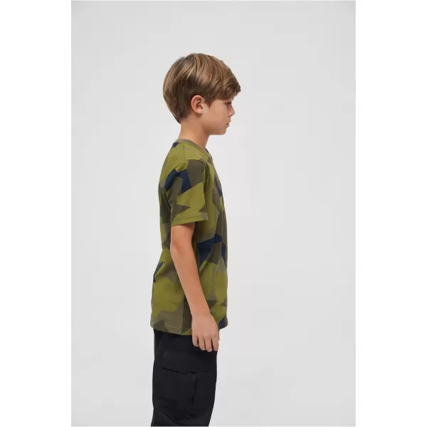  Detské tričko BRANDIT T BD6017 SWEDISH CAMO 
