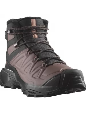 Dámske topánky SALOMON X ULTRA SNOWPILOT WP W L47585800 ČIERNE/KORENIE/KOŇAK