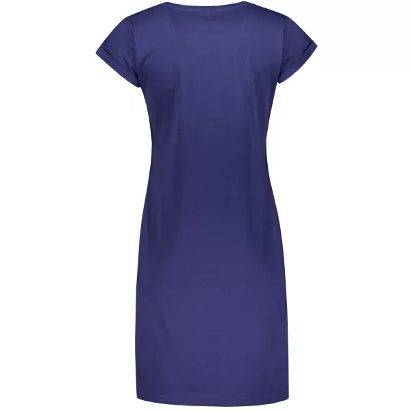  Rozšírené t -shirt/šaty ALTISPORT alw187178 Midnight BLUE 