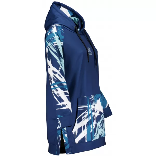  Dámska funkčná predĺžená mikina premium ALTISPORT VOJ/ALW039MI03 navy 