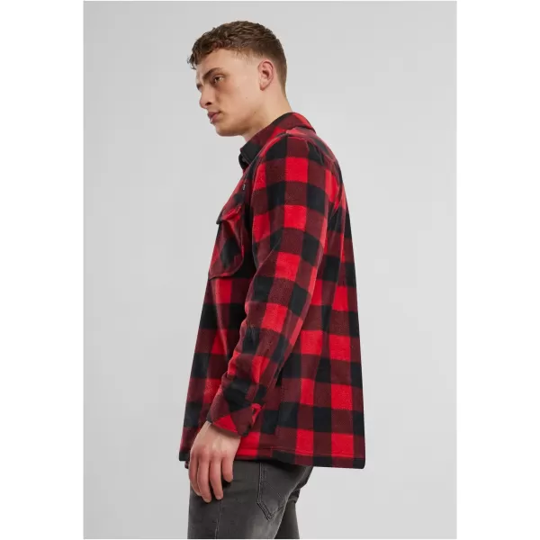  Pánska košeľa Brandit BD9720 Red/Black 