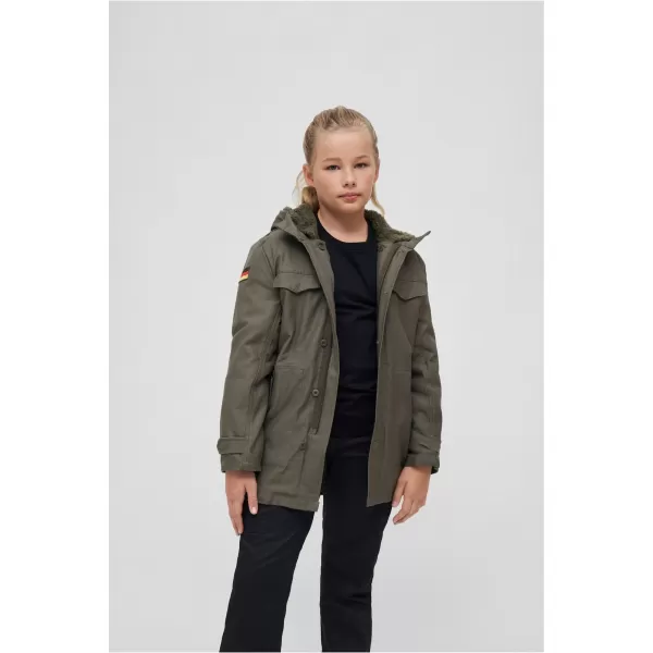  Detská bunda brandinit BW BD6012 Olive 