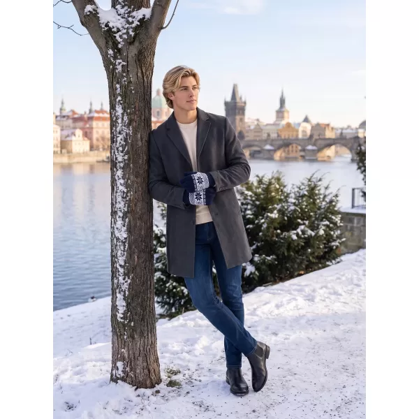  Rukavica brandit sneh BD7022 Navy 