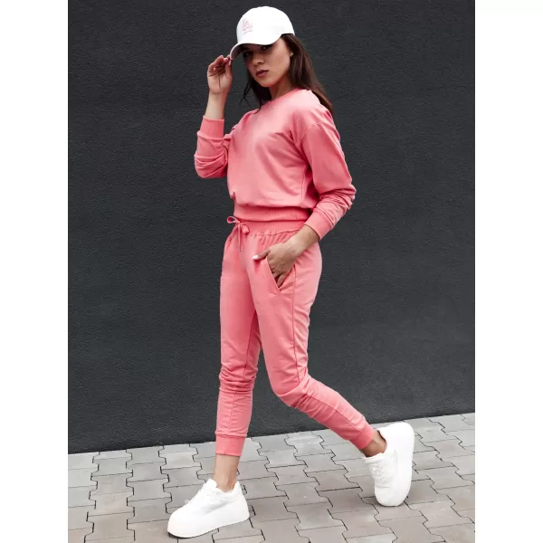  Dámska mikina DSTREET CASUALVIBE ČERVENÁ 