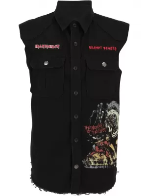 Tričko BRANDIT IRON MAIDEN BD61043 ČIERNY