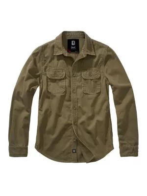 Dámska košeľa BRANDIT BD9618 OLIVE