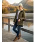 Dámska bunda brandinit BD9476 Olive