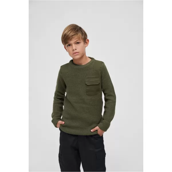  Detský sveter Brandit BW BD6019 Olive 