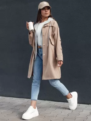 Dámska parka DSTREET MODERN LOOK BÉŽOVÁ