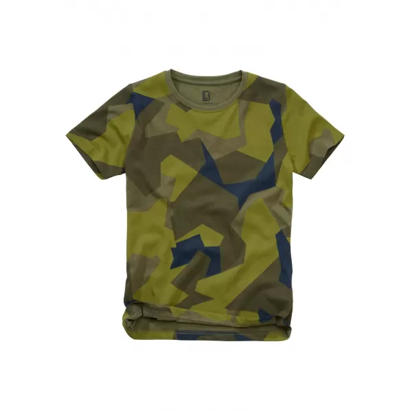  Detské tričko BRANDIT T BD6017 SWEDISH CAMO 