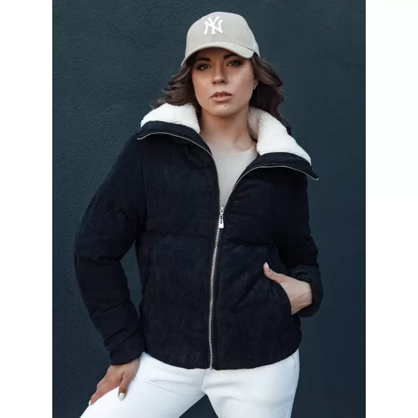  Dámska zimná bunda DSTREET TRENDYGLAM TY4357 ČIERNA 