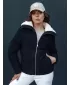 Dámska zimná bunda DSTREET TRENDYGLAM TY4357 ČIERNA