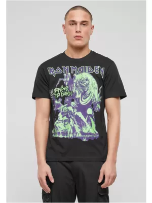 Pánske tričko BRANDIT IRON MAIDEN BD61050 ČIERNA