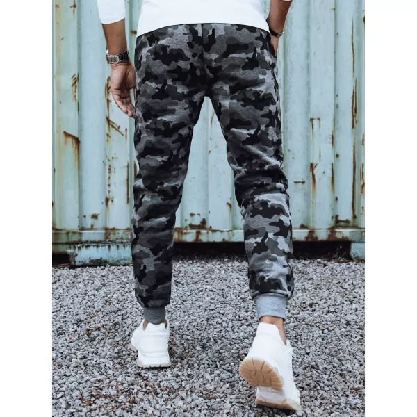  Pánske sledovacie súpravy dstreet šedé camo 