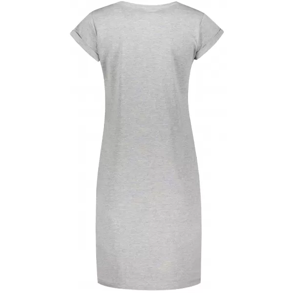  Dámske rozšírené T -shirt/Dress ALTISPORT Alw187178 Tmavo šedé vrcholy 