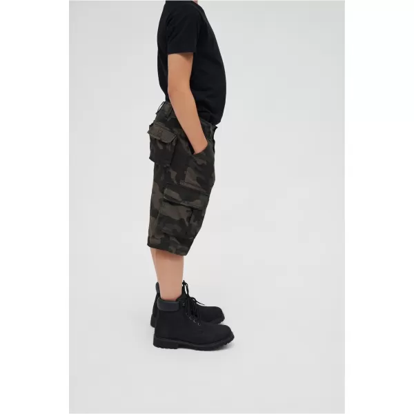  Detské kraťasy brandinit bdU BD6009 DarkCamo 