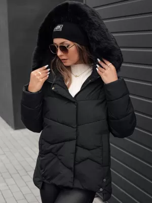 Dámska zimná bunda DSTREET FIXMIX ČIERNA