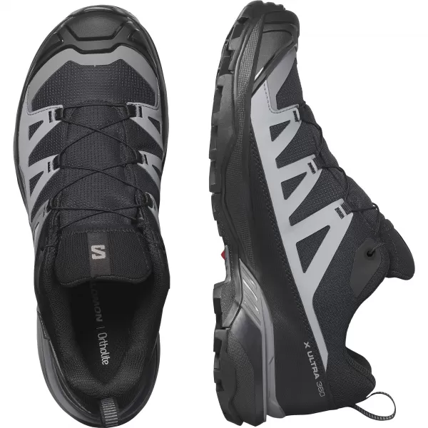  Pánske topánky SALOMON X ULTRA 360 GTX L47453200 ČIERNA/MAGNET/TICHÉ TIENIDLO 
