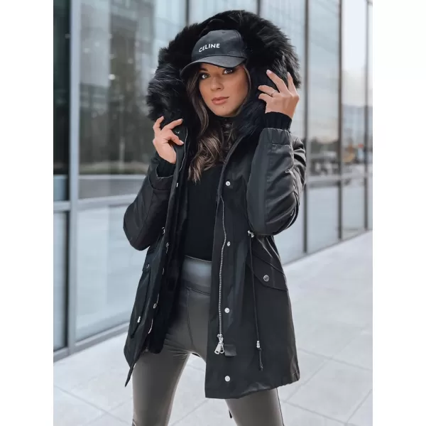  Dámska bunda DSTREET GARNET TY3957 ČIERNA 