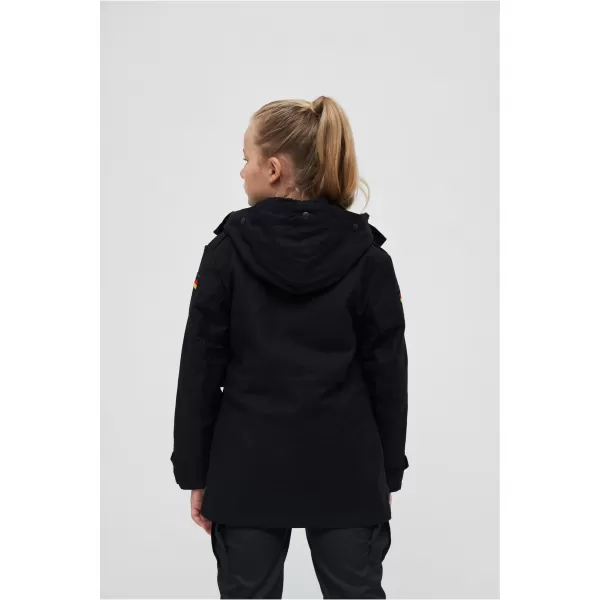  Detská bunda brandinit bw bd6012 čierna 
