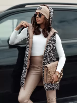 Dámska vesta DSTREET ELEGANCIO KARAMEL