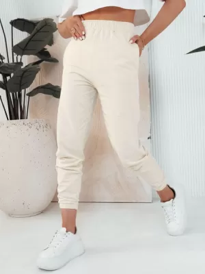 Dámske tepláky DSTREET SWAN BÉŽOVÁ