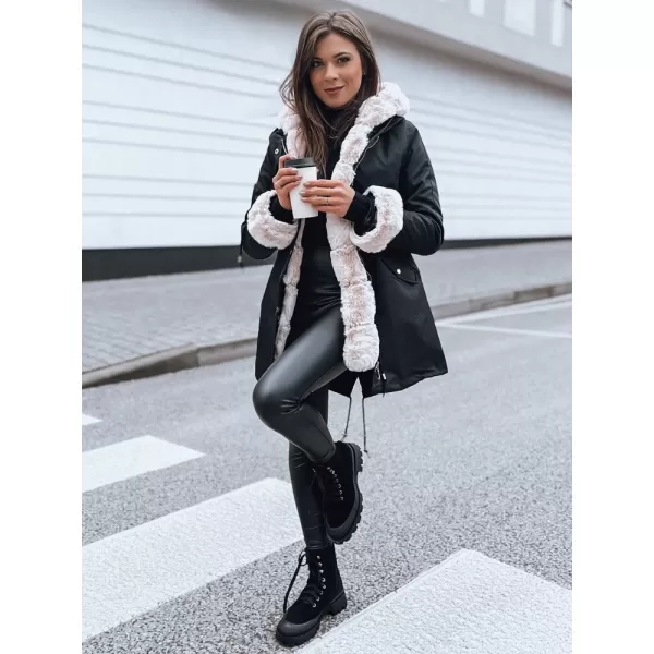  Dámska zimná bunda DSTREET ARCTIC TY3985 ČIERNA 