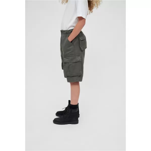  Detské šortky BRANDIT URBAN BD6008 OLIVOVÝ 
