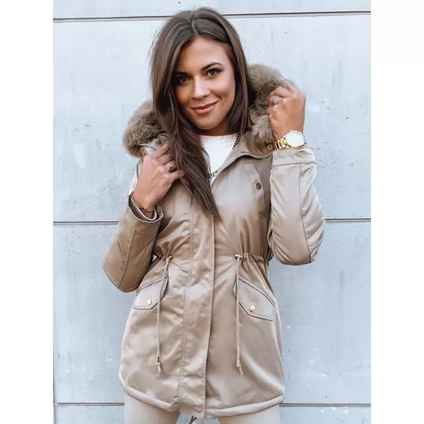  Dámska zimná bunda DSTREET GODDESS BÉŽOVÁ 
