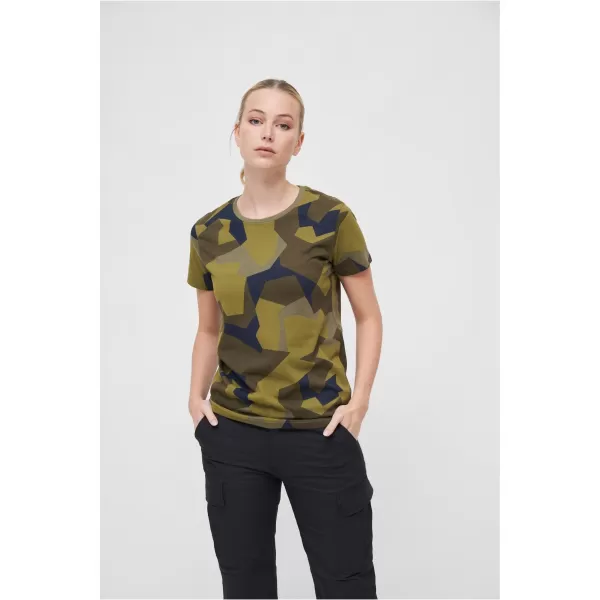  Dámske tričko BRANDIT BD44004 SWEDISH CAMO 