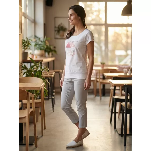  Dámske tričko ALTISPORT ALW185120 BIELA 