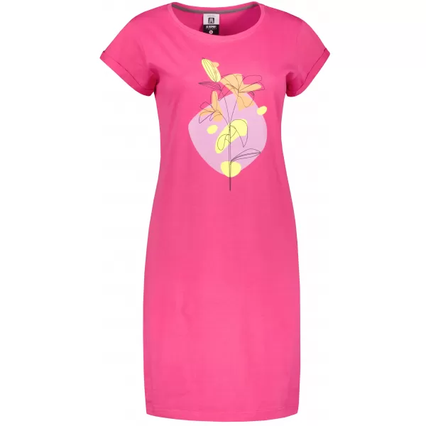  Dámske rozšírené T -shirt/šaty ALTISPORT alw187178 Purple 